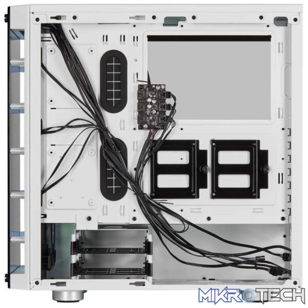 Corsair Crystal series 465X RGB White ATX Chassis - Image 5